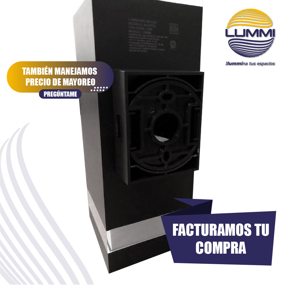 Arbotante de forma prisma cuadrado de 18W (1155)