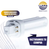 Foco fluorescente PL tipo 2U 26W 4 PINES (PL26/64)