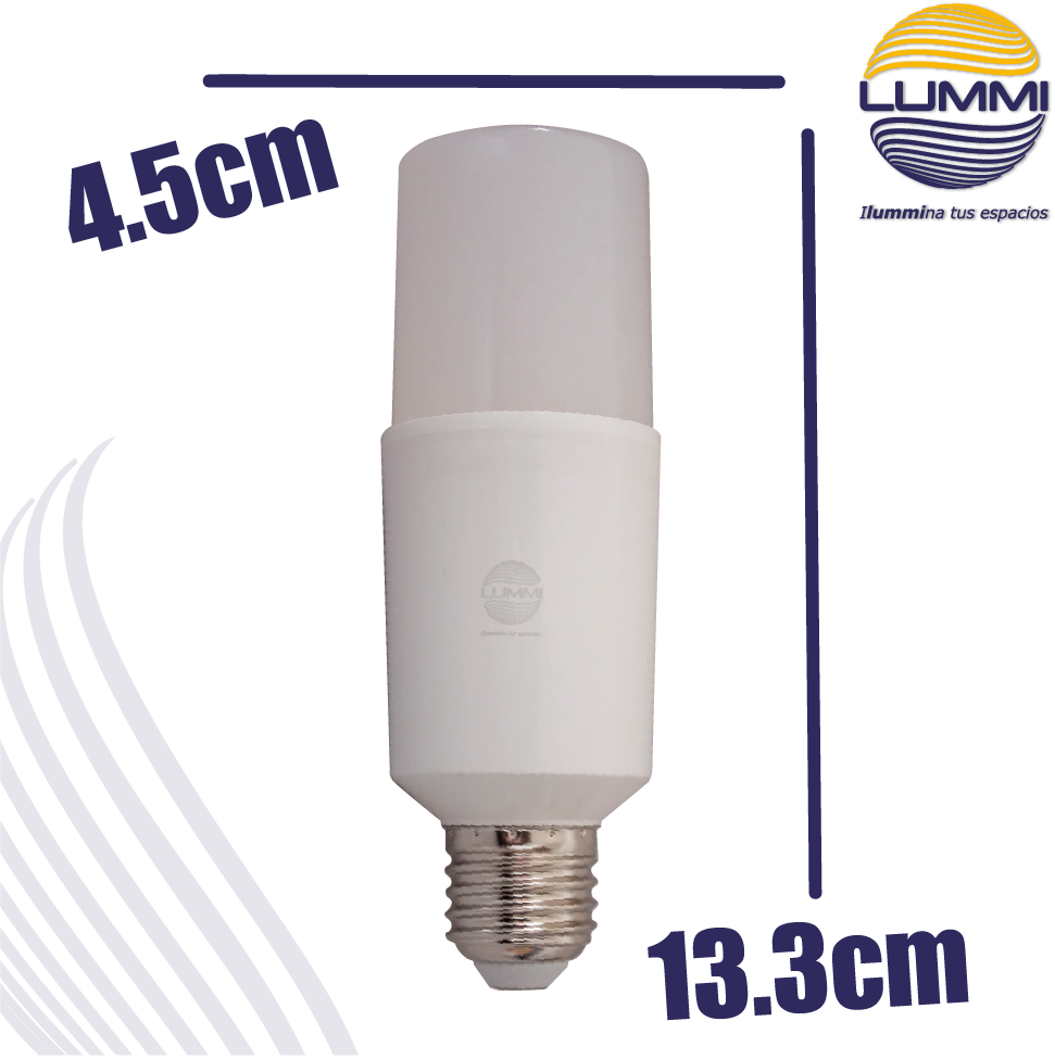 Foco Led 12W tipo mini bala (T45LED12/LD)