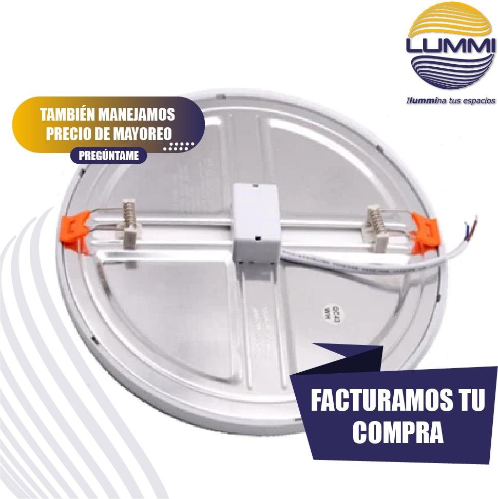 Panel circular LED ajustable 15W (SKY15PL/BC)