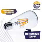 FOCO Vintage T/PERA FILAMENTO LEDS 8W ( ST64FILED8/BC )