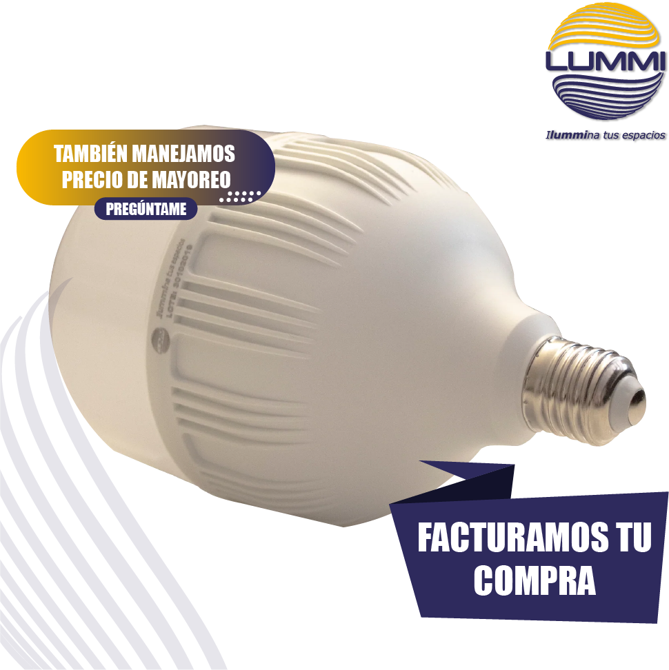 Foco LED tipo bala 40W (T120LED40/LD)