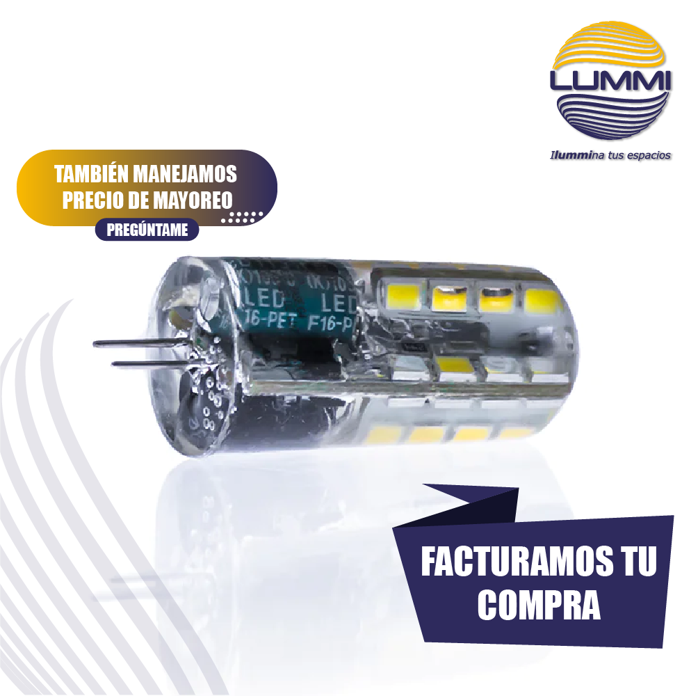 Foco cacahuate LED 3W (G4R3SMD/BC)