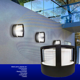 Arbotante de forma circular de 15W (1044)