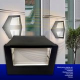 Arbotante de forma cuadrada de 15W (1056)
