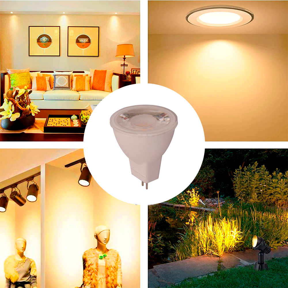 Lámpara LED MR11 GZ4 de 4W (MR11LED4/BC)