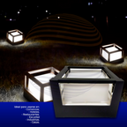 Arbotante de forma cuadrada de 15W (1054)