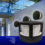 Arbotante de forma circular de 15W (1046)
