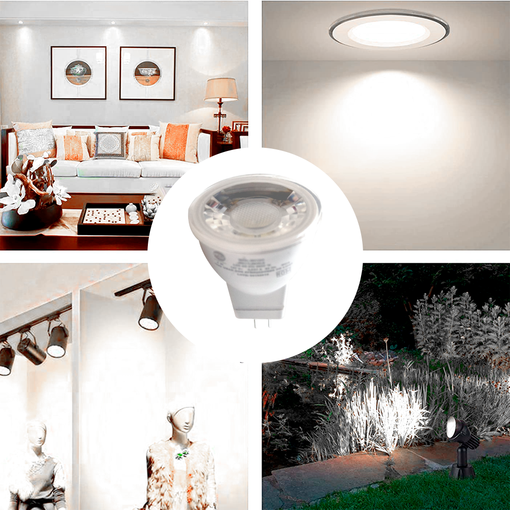 Lámpara LED MR11 GZ4 de 4W (MR11LED4/LD)