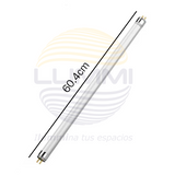 Tubo Luz Negra Sin Filtro 20w T8 Paq 5pzs (fl20bl)