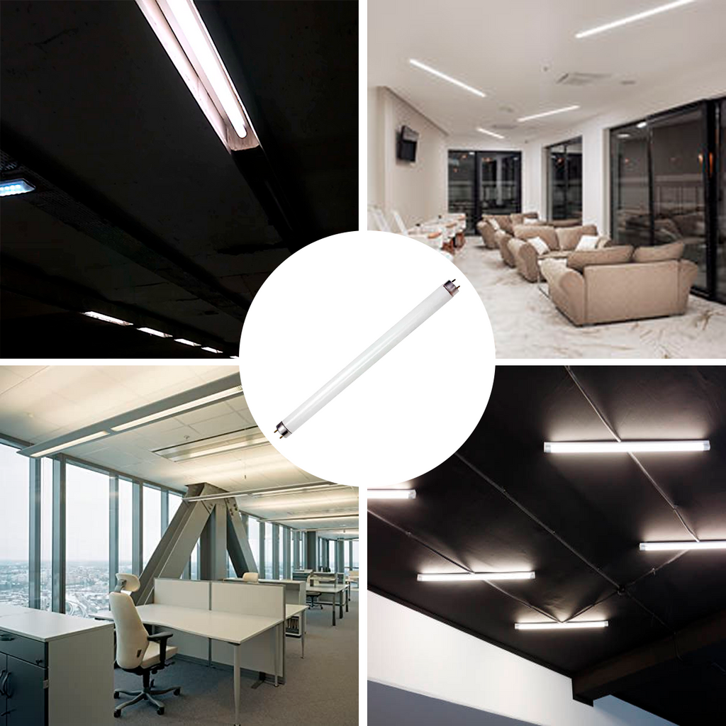 TUBO FLUORESCENTE LUZ DE DIA 15W T8 Paq 5pzs (FL15D)