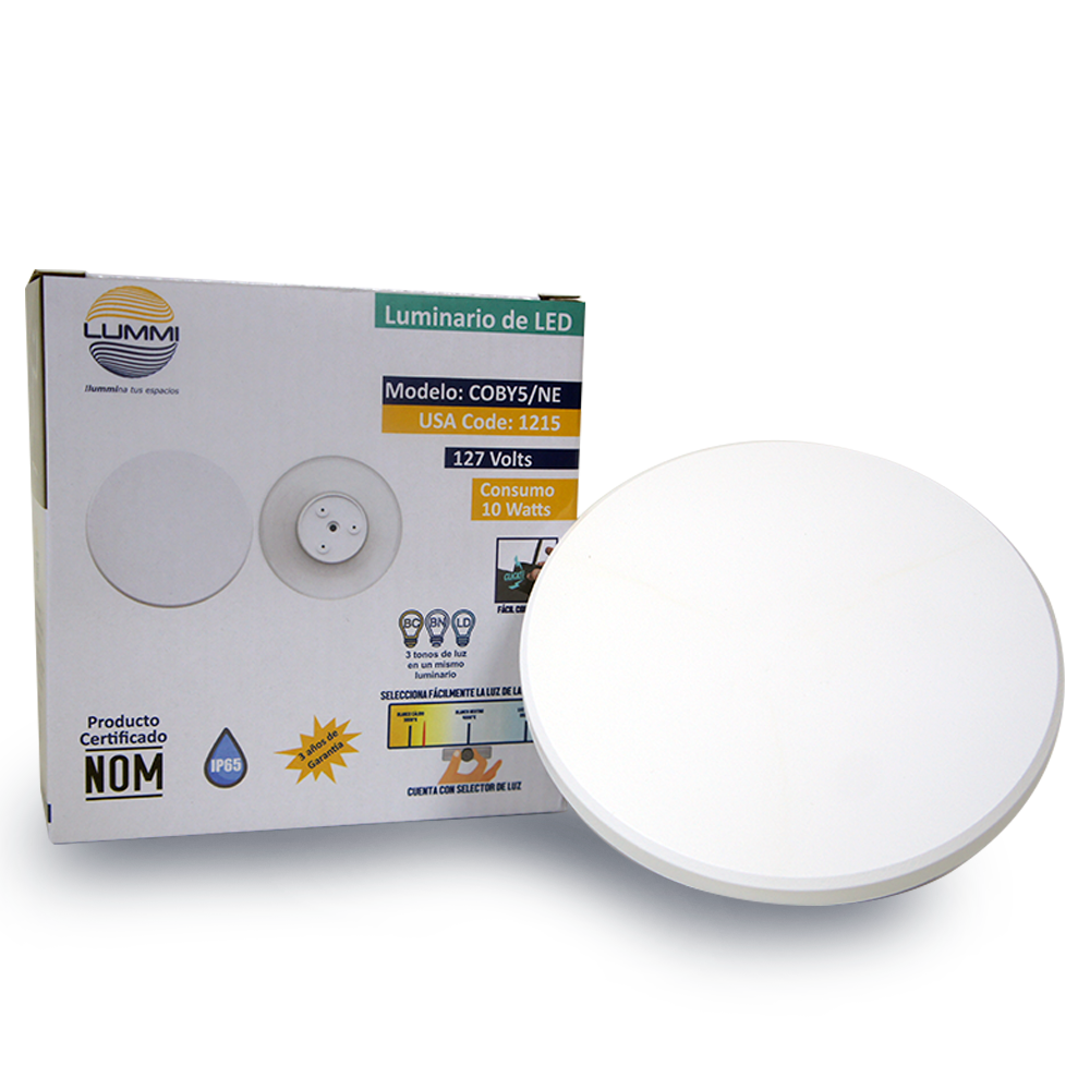 Luminario LED circular de pared de 10W (1215)