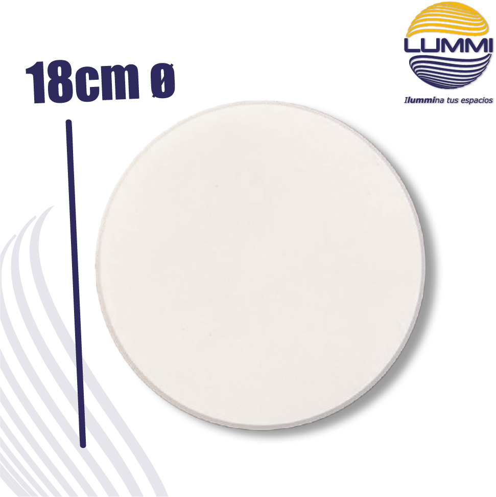 Luminario LED circular de pared de 12W (1225)