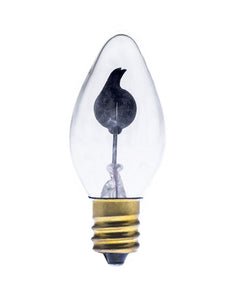 Foco flicker neón 3W E12 (FFNC7.5)