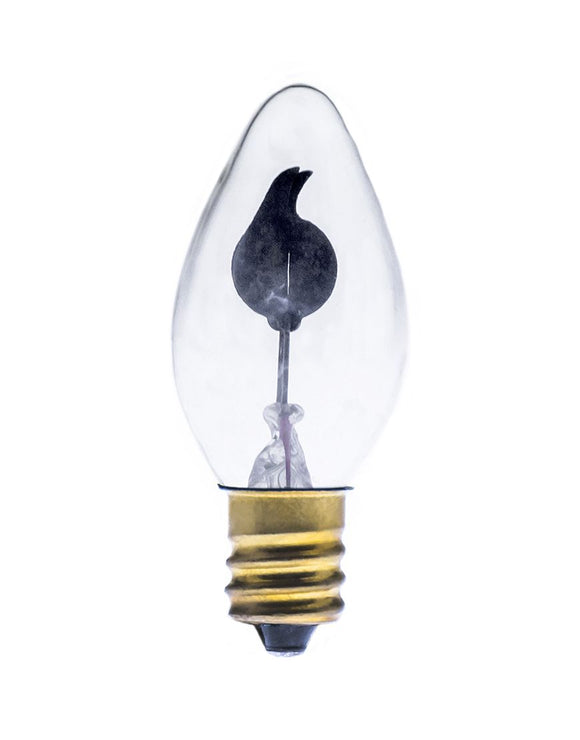 Foco flicker neón 3W E12 (FFNC7.5)