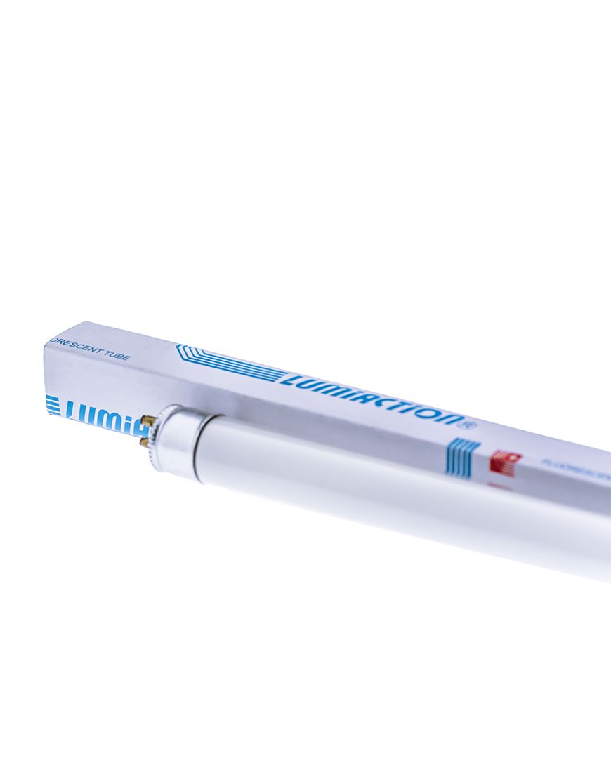 Tubo Luz Negra Con Filtro 4w T5 Sin filtro Paq 5pzs ( fl4bl )