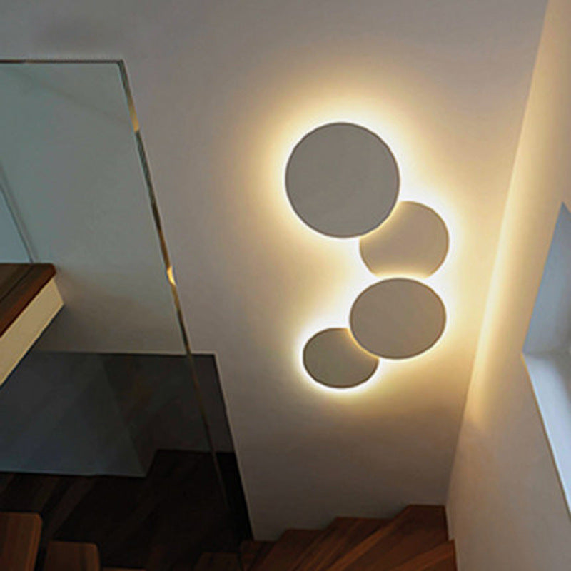 Luminario LED circular de pared de 18W (1245)