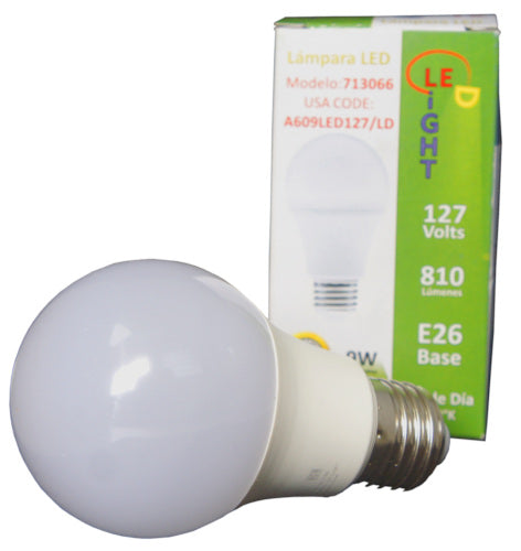 Foco LED 9W tipo A60  (A609LED127/LD)