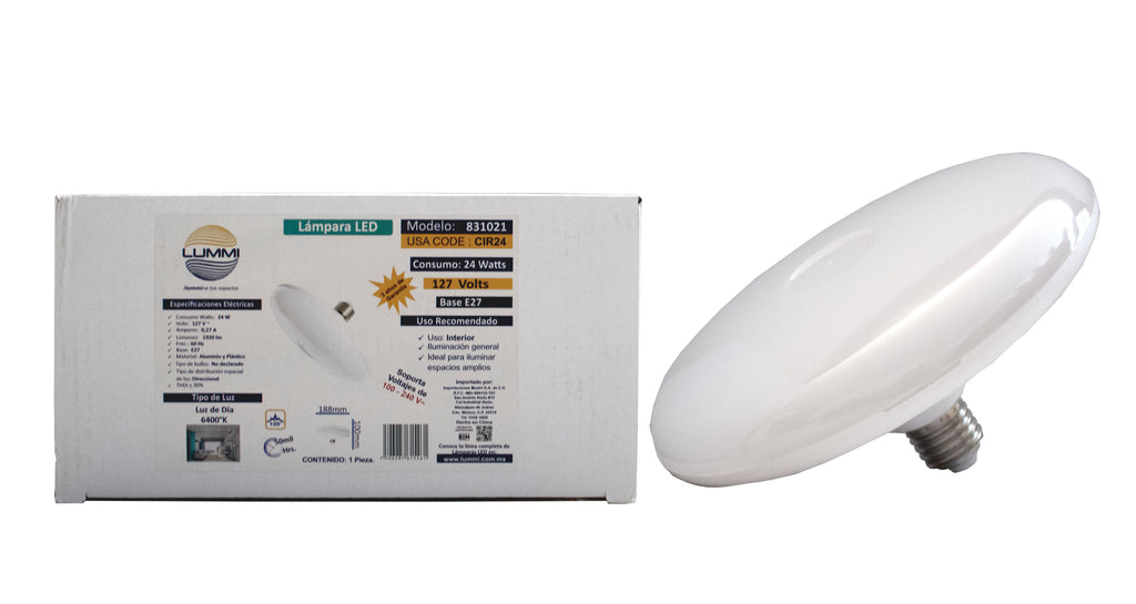 Lámpara circular LED 24W Base E26 LD (CIR24)