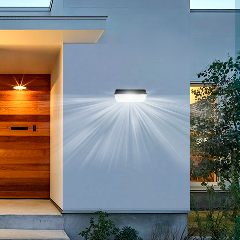 Arbotante de forma rectangular de 20W Blanco cálido (1135)