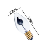 Foco flicker neón 3W E12 (FFNC7.5)