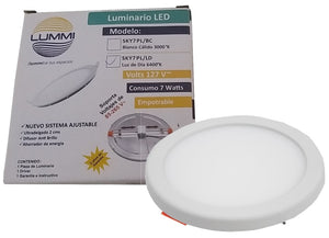 Panel circular LED 7W  Empotrable LD (SKY7PL/LD)