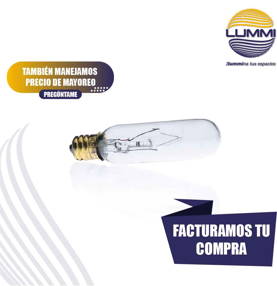 Foco tubular T21 de 40W (T2140E12)