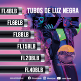 Tubo fluorescente 8W Luz Negra T5 Paq 5pzs (FL8BLB)
