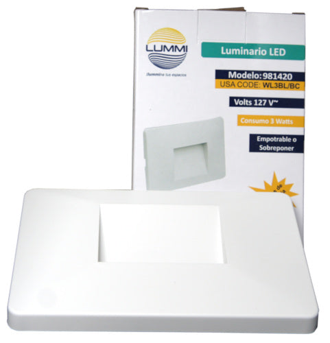 Luminario de cortesía LED 3W (WL3BL/BC)