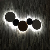Luminario LED circular de pared de 15W (1230)