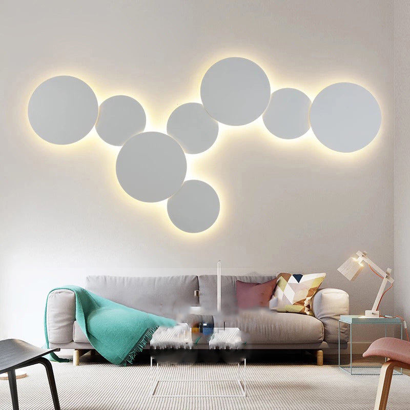 Luminario LED circular de pared de 18W (1245)