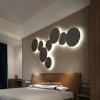 Luminario LED circular de pared de 18W (1240)