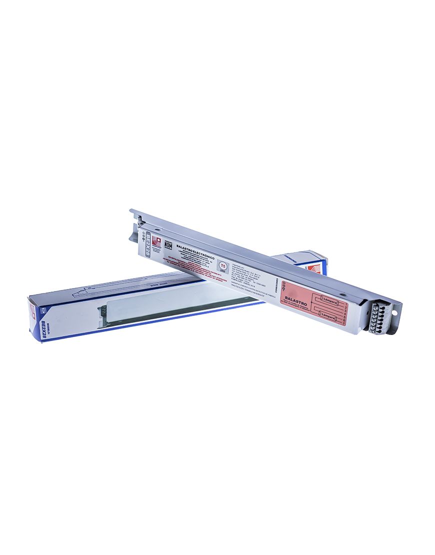 Balastro electrónico 1 o 2 lamparas T5 de 28W (BE2X28)