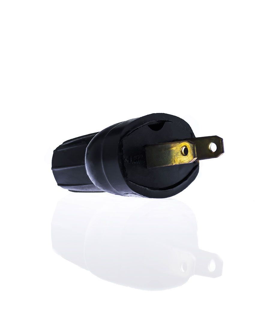 Clavija ovalada 2P plana (CL478)