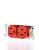 Contacto duplex NARANJA  ( CO275NA )
