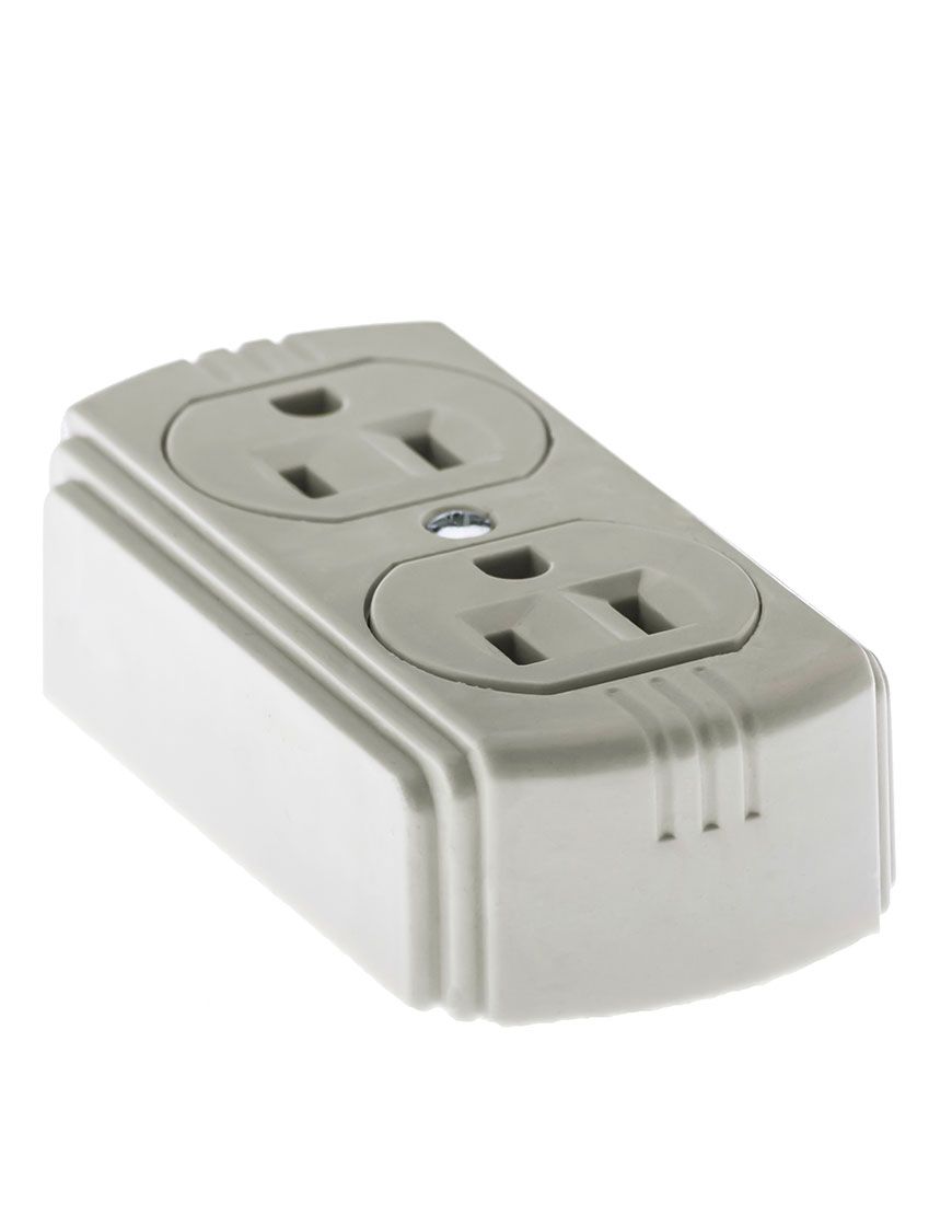 Contacto duplex sobreponer (CO278)