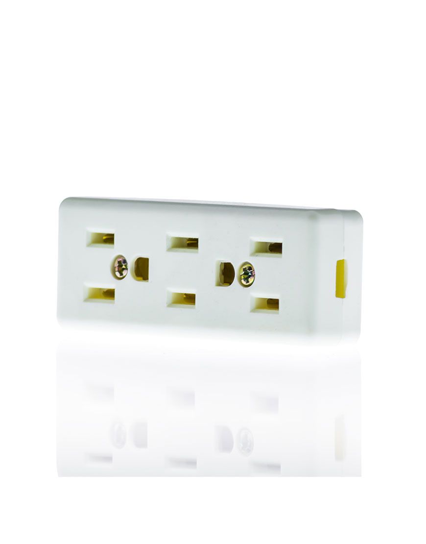Contacto triple para extensión (CO281)