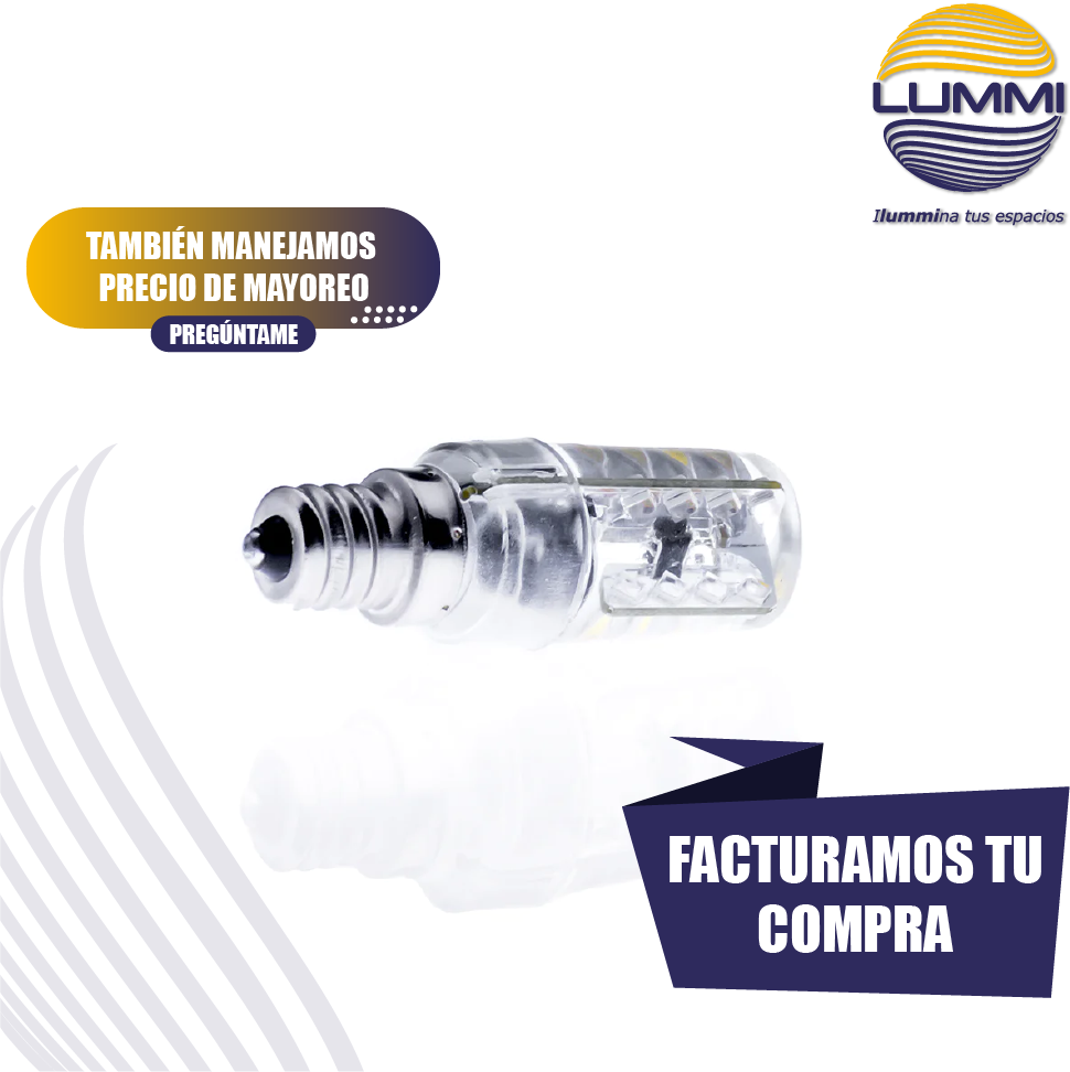 Foco cacahuate T20 LED 3W (E17R3SMD/LD)