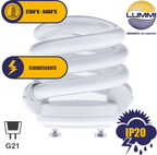Foco espiral mini Luz Calida G21 (ES13G21/27)