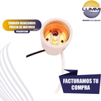 SOQUET DE PORCELANA BLANCO E-26 ( PO128 )