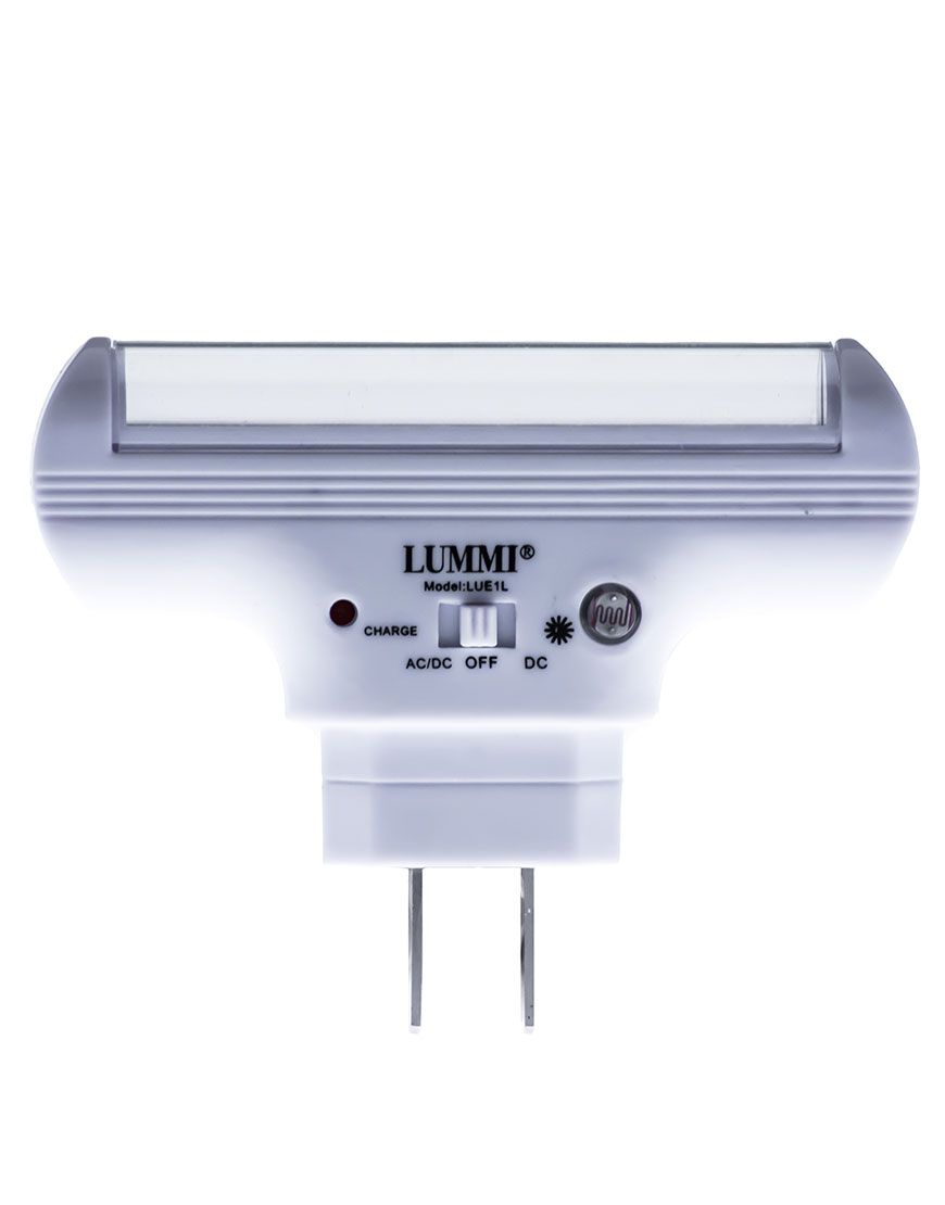 Luminaria de emergencia y linterna LED con fotocelda de 2W (LUE1L)