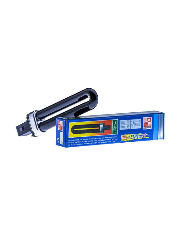 Lámpara Fluorescente 7W tipo 1U Luz negra (PL7BLB)