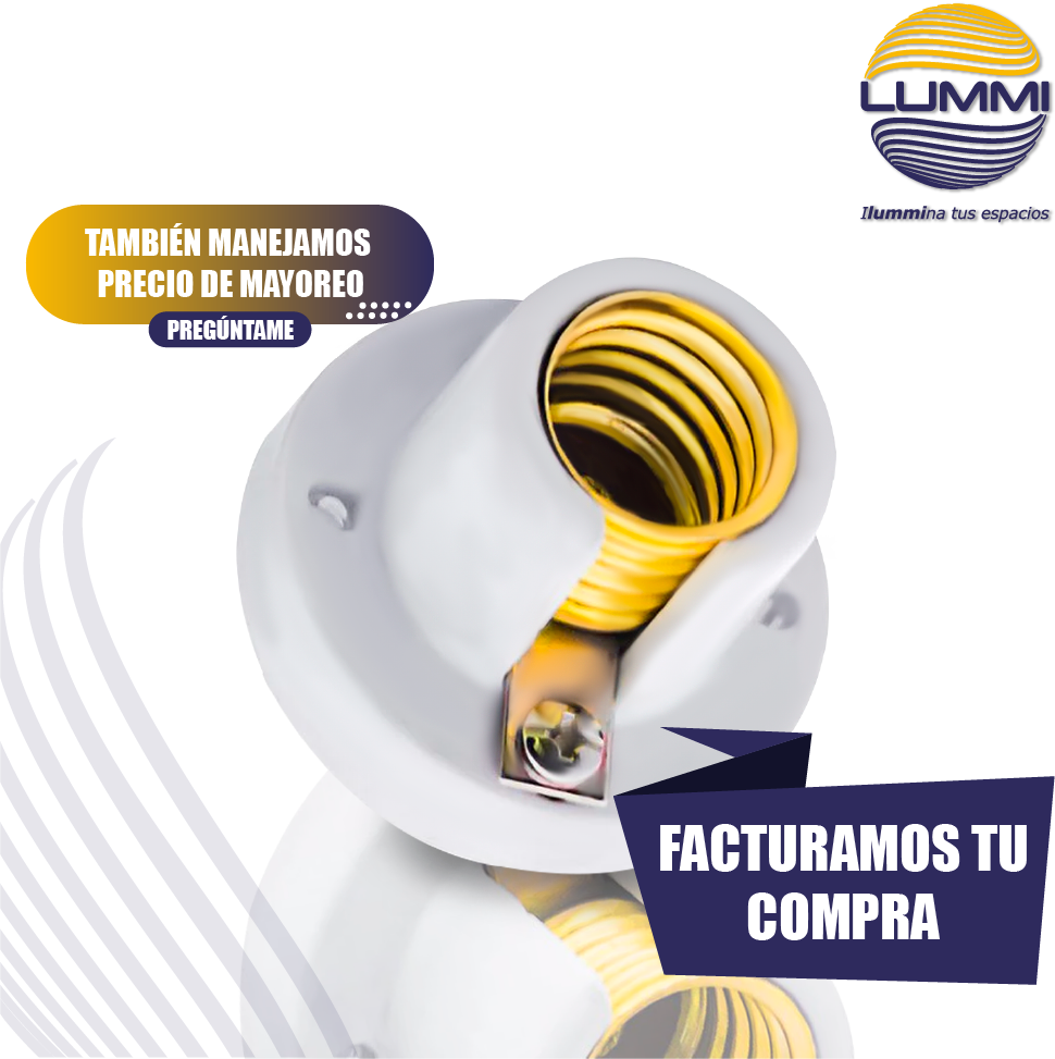 Block socket porcelana (PO101)