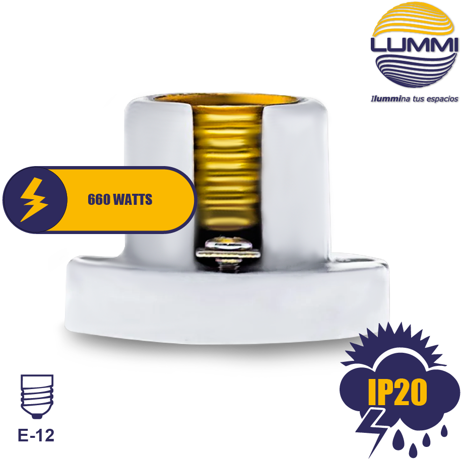 Block socket porcelana (PO101)