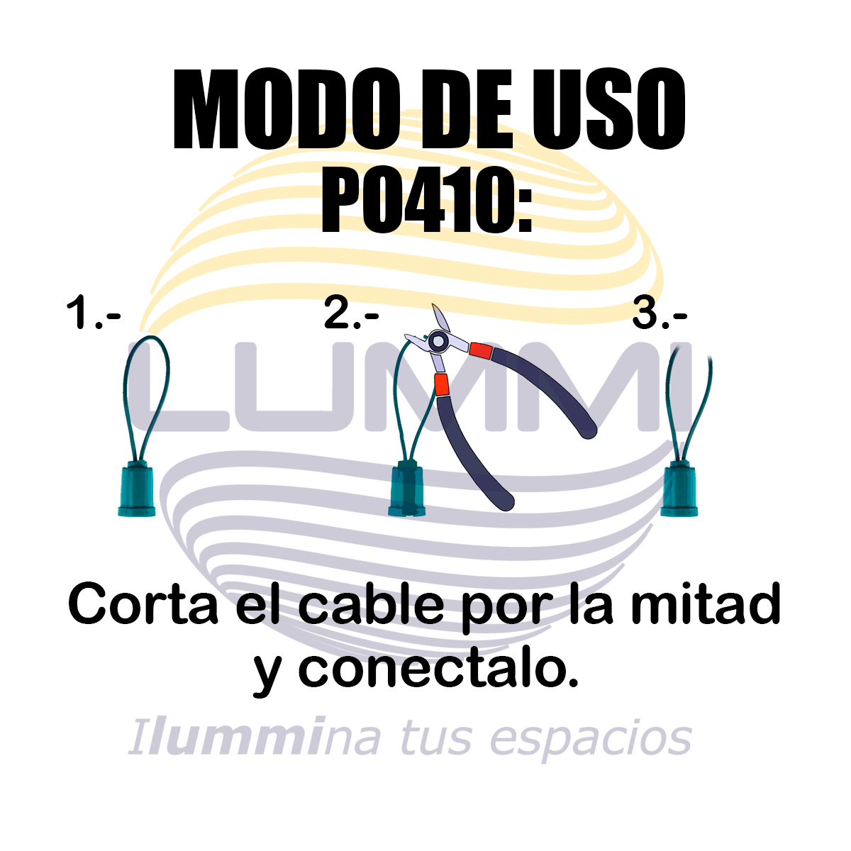 Socket de plástico ( PO410 )